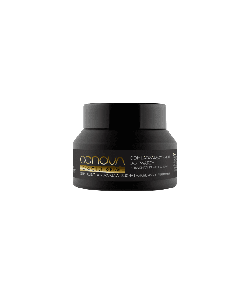 Odnova odmładzający krem do twarzy bakuchiol & kiwi 45ml - naturalne pochodzenie składników
